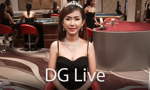 Live Baccarat table with cards, indicating high stakes and strategic playtime online gaming.